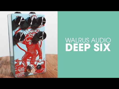 🩷 Walrus Audio Deep Six Compressor V3 Limited Edition - Santa Fe Series 2020 - Pink Santa Fe image 6