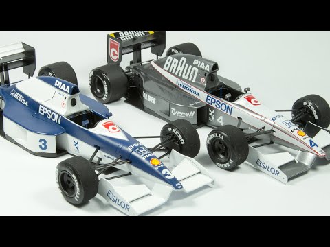 Tyrrell Honda 020 - Braun / pre-season dual build (Tamiya 1/20 scale model)