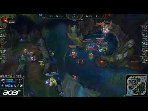 世界 2018 1 日目-ハイライト (ESG 対マッド、G2 対 SUP)-伝説のリーグ