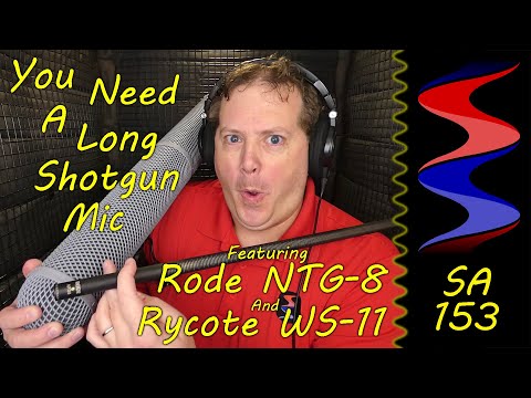 You Need A Long Shotgun Mic - Rode NTG-8 and Rycote WS-11 - Sound Speeds