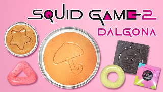 🟡SQUID GAME 2🟡 DALGONA #sqiudgame #asmr
