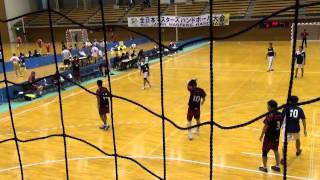 preview picture of video 'Japan Masters Handball 2013 in Hanamaki, Kuramae v Kawasaki 1st half'