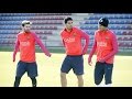FC Barcelona training session: FC Barcelona start training for El Clásico
