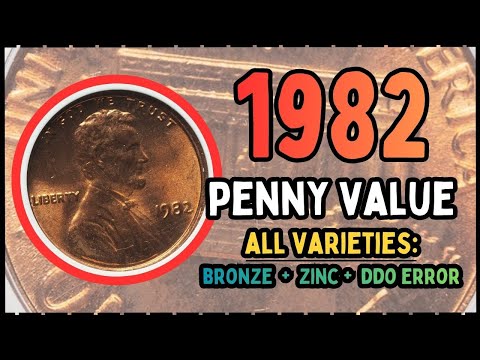 1982 Penny Value - Small vs Large Date Price Chaos from the US Mint