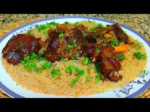 Saudi Arabian White kabsa / laham kabsa / Easy and Delicious