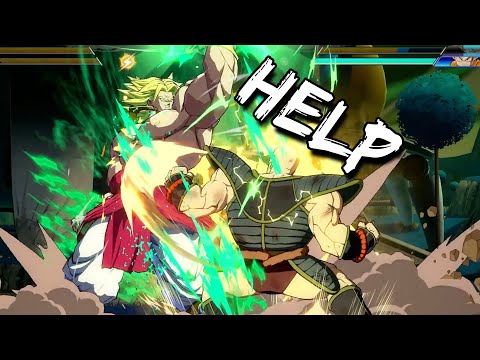 Z Broly Being A Bully For 1 Min 54 Seconds DBFZ