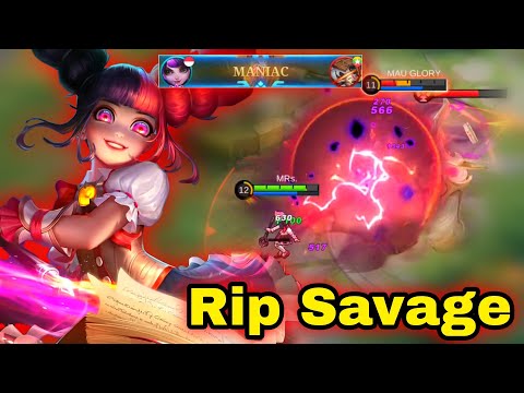 Always Rip Savage | Top Global Lylia Gameplay - Mobile Legends
