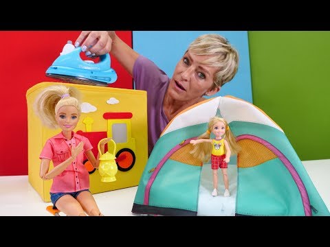 Die Wunderbox - Barbie geht Zelten - Spielzeugvideo für Kinder