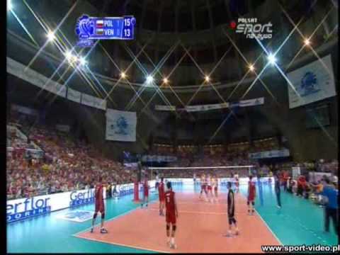 Koncert gry Polaków w meczu z Wenezuelą!-Liga Światowa 2009