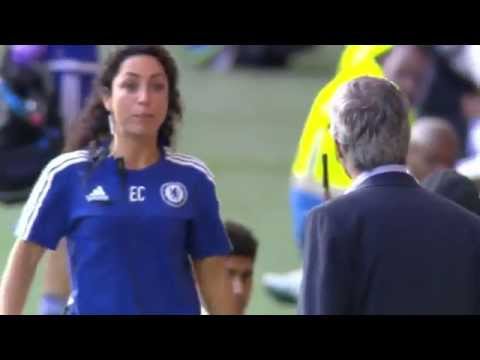 Jose Mourinho & Eva Carneiro Confrontation