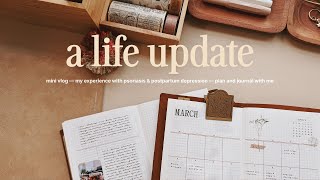 My Psoriasis & Postpartum Depression Journey ❤️🩹 a life update vlog & journal with me