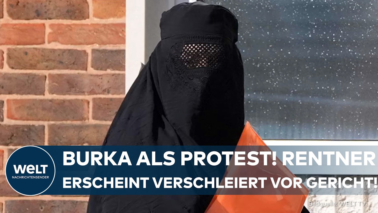 GROSSBRITANNIEN: Kurioser Fall im Gerichtssaal! 76-Jähriger erscheint aus Protest in Burka!
