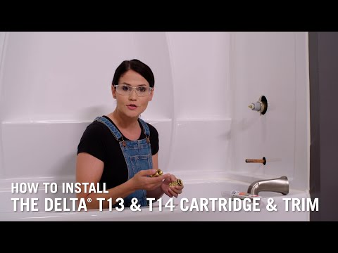 How to Install the Delta® T13/14 Cartridge & Trim