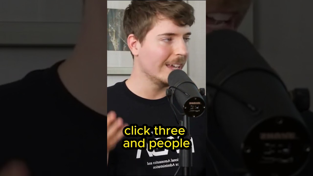 MrBeast Explains Youtube Algorithm |  #mrbeast #beastshorts #algorithm