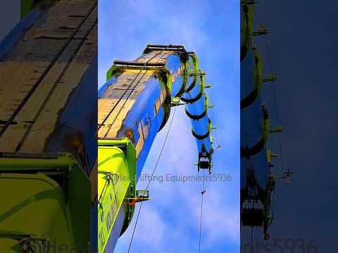 Zoomlion ZAT300H Mobile Crane| lifting Electric tower |heavy Equipments #shorts