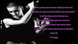 This Is A Rebel Song Sinead O'Connor ESPAÑOL &amp; INGLES