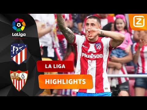 HEEL GOED BINNENGEKOPT! 💥 | Atlético vs Sevilla | La Liga 2021/22 | Samenvatting