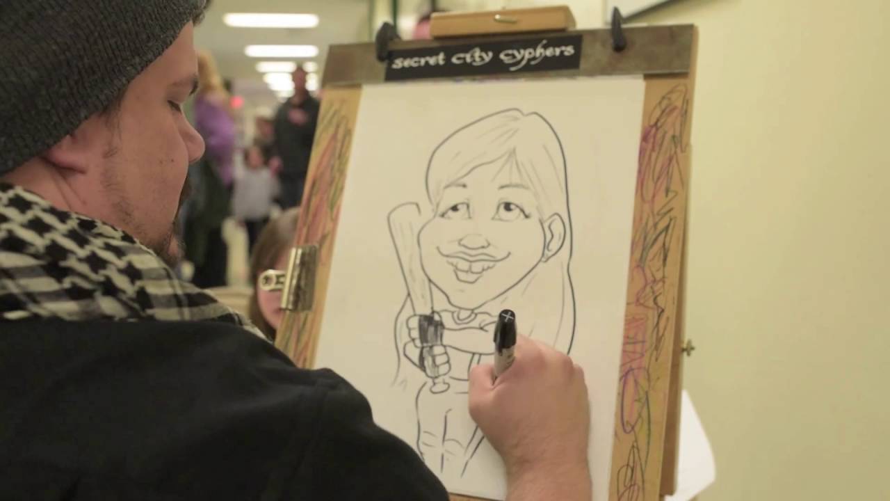 Promotional video thumbnail 1 for Caricature Artist