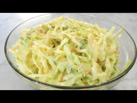 Creamy Coleslaw - as simple as it can get
