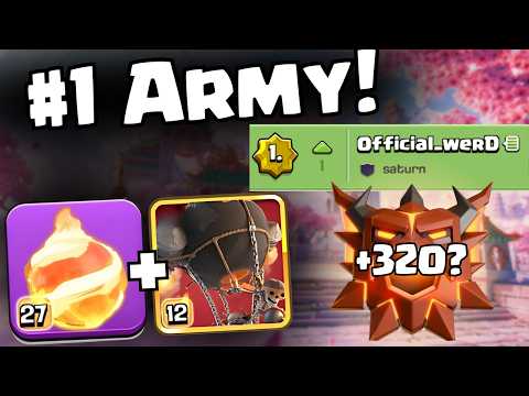 #1 ARMY In Clash of Clans CRUSHES The NEW Modifiers! Fireball Rocketloons in Legend League!