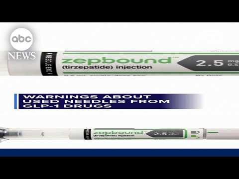 Warnings about used needles from GLP-1 drugs
