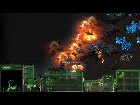 StarCraft Remastered: UEDAIP Vanilla Terran 09 The Big Push (unnecessarily hard version)