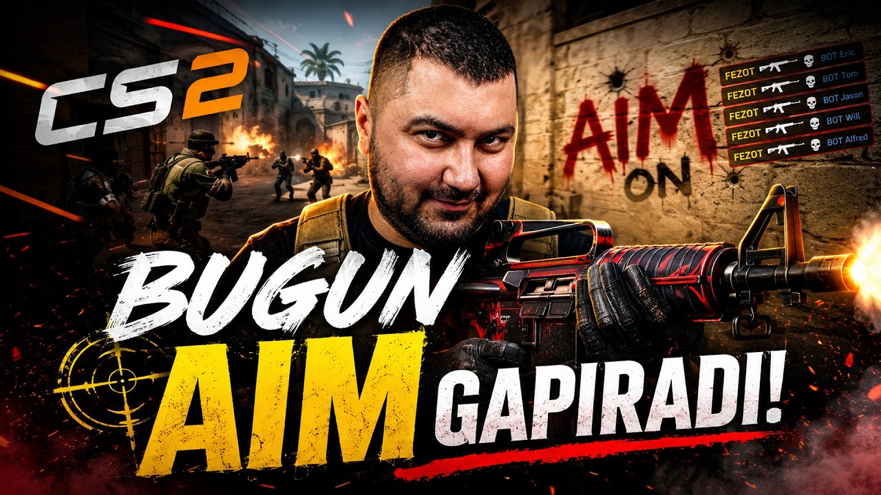 🔥 BUGUN AIM GAPIRADI! ➜ CS2 (LIVE)