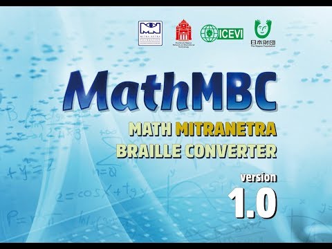 Math Mitranetra Braille Converter (MathMBC)