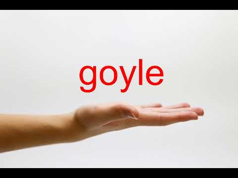 How to Pronounce goyle - American English