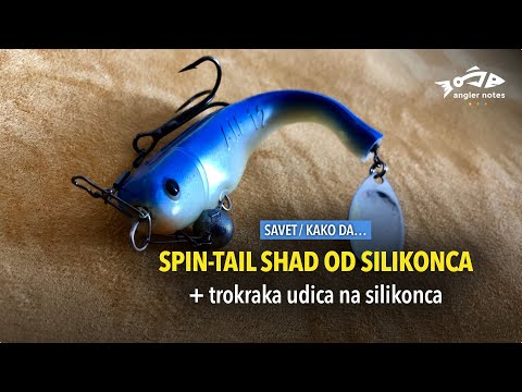 Kako napraviti Spin-Tail Shad-a za stuku / Build Spin Tail Shad for Pike Fishing / Savet - Kako da..