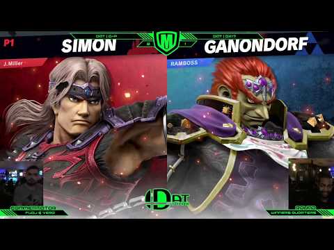 DAT Monday Meltdown 152 -  J.Miller (Simon) vs. RAMBOSS (Ganondorf) - Smash Ultimate