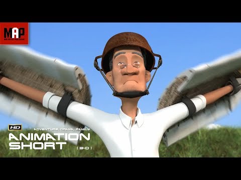 CGI 3D Animated Short Film "OUT OF THE BLUE" Heart Touching Animation by Takanobu Hirano