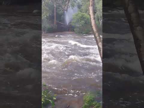 cachoeira do Rio prata em Jaciara Mato Grosso MT