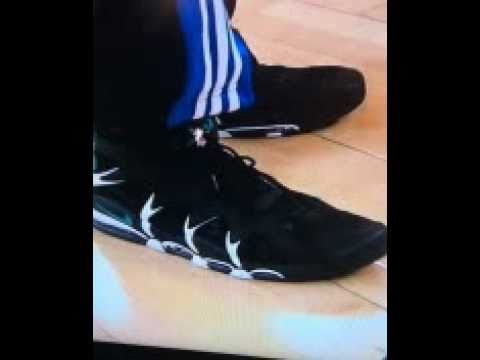 Gilbert Arenas: Wearing Barkley CB34 versus OKC 1/13/11