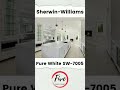 Pure White By Sherwin Williams | Paint Color Ideas