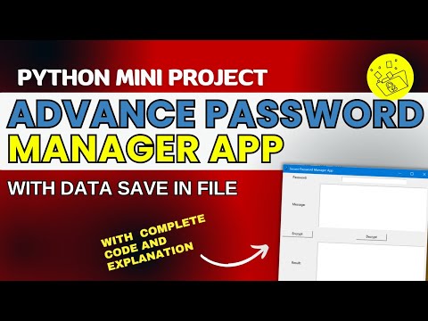Password Manager App Using Python Decodeit2