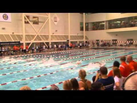 Yannick Agnel Overhauls Michael Phelps in 100 Free