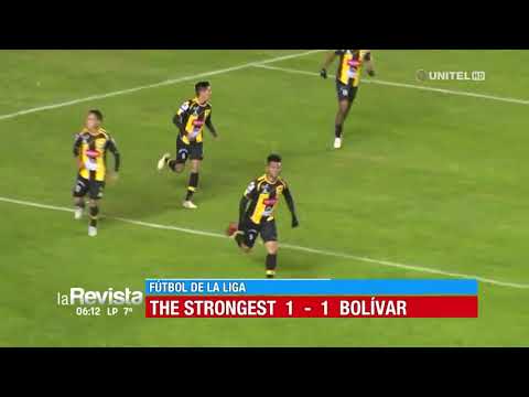 Apertura, fecha 12: The Strongest 1-1 Bolívar