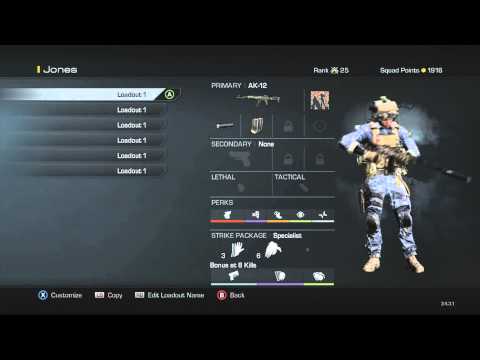 COD Ghosts: "BEST SPECIALIST SETUP" For K.E.M. STRIKES