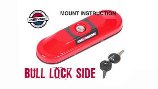 Bull Lock side, mount instruction