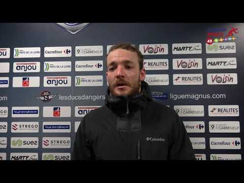 Clément MASSON : Angers - Anglet (4-2).