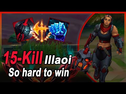 Illaoi with 15 kills but game is still impossible to win - How To Climb with Illaoi #30