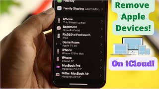 How To Remove Devices from Your iCloud Account! [Permanently From Apple ID]