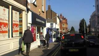 preview picture of video 'Driving Along Graham Road, Great Malvern, Worcestershire, England 4th March 2011'