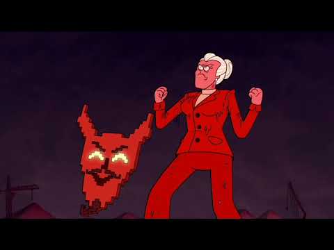 Regular Show - Exit 9B - Mordecai's Friends And Other Friends VS Previous Villains Scene