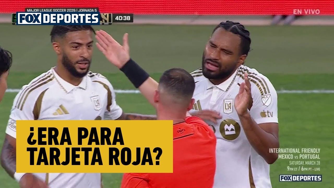😱 ¿ERA PARA TARJETA ROJA? Eddie Segura | Austin FC 0-0 LAFC | MLS 2026