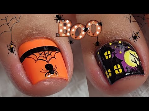 Ideas de uñas para HALLOWEEN 🎃 #nailart #miarteentusuñas