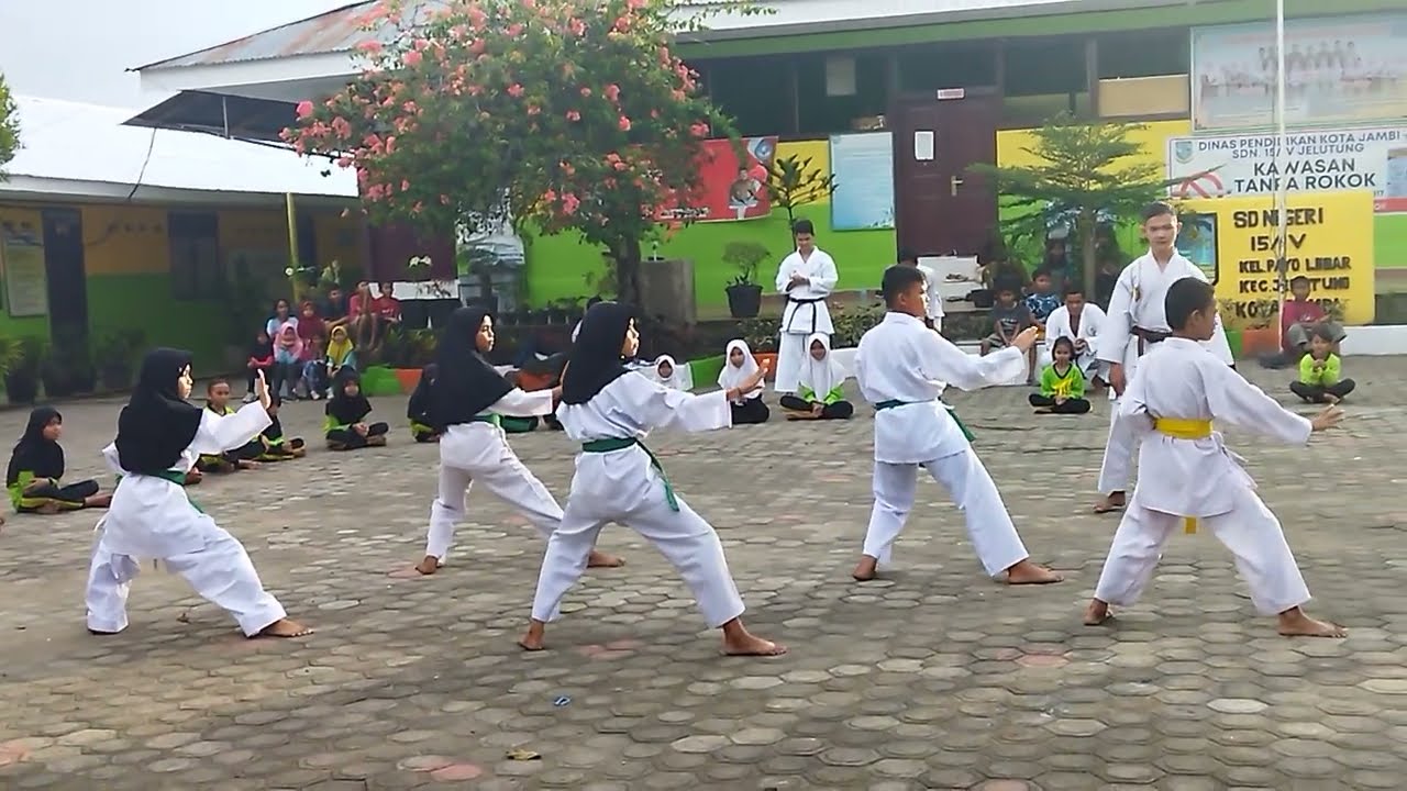 Kegiatan Ekstrakurikuler Karate SDN 15 Kota Jambi_Kata 1 dan Kata 2