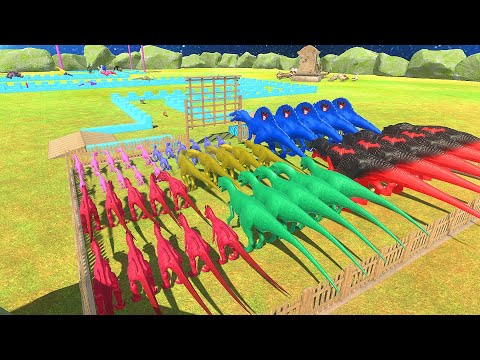 STRONGEST ANIMAL COLOR CHAMPIONSHIP #4 - Animal Revolt Battle Simulator