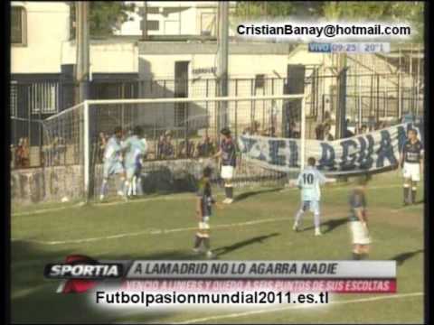 Lamadrid 3 Liniers 1 Primera C 2010-11 Los goles
